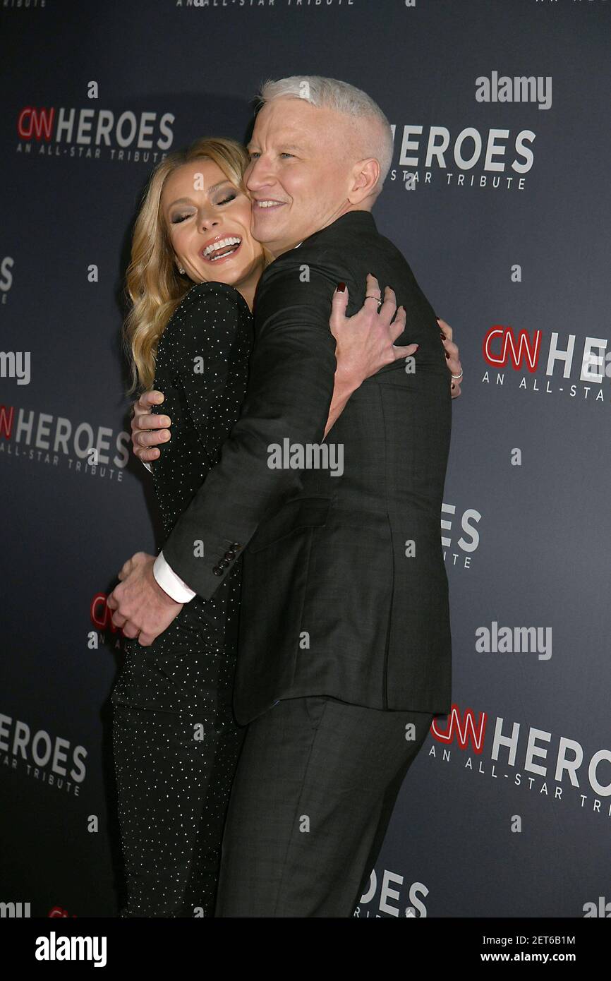 Kelly Ripa Cooper Kelly Ripa and Anderson Cooper attend the 12th Annual CNN Heroes: An ...