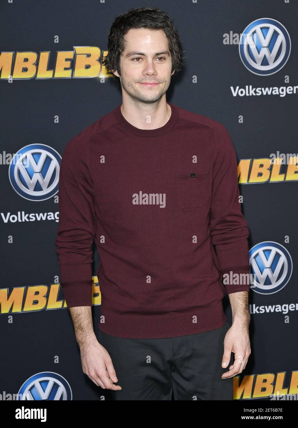 Dylan O'Brien arrives at the "Bumblebee" Los Angeles Premiere held at