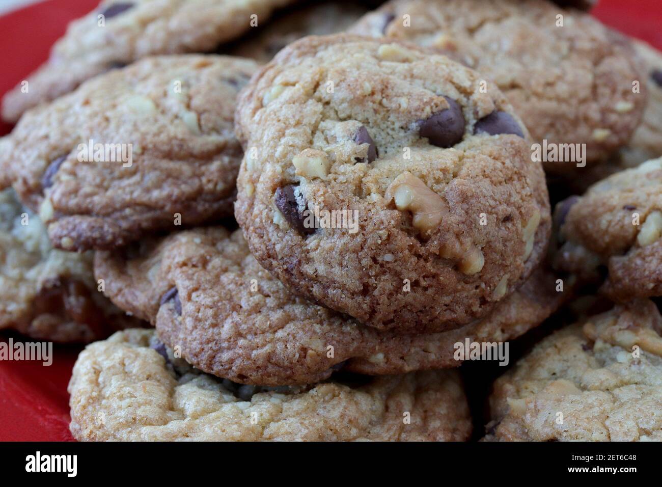 Sherpa chocolate chip cookies are part of the selection of holiday cookies  on Wednesday, Nov. 21, 2018. (Photo by Hillary Levin/St. Louis  Post-Dispatch/TNS/Sipa USA Stock Photo - Alamy