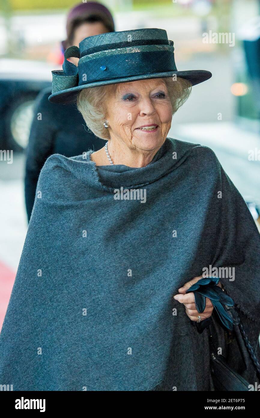 Her Royal Highness Princess Beatrix of the Netherlands unveils the new