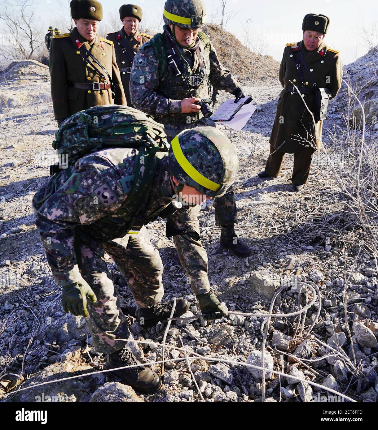 12 December 2018 - DMZ, South Korea : (In this handout photos provided ...