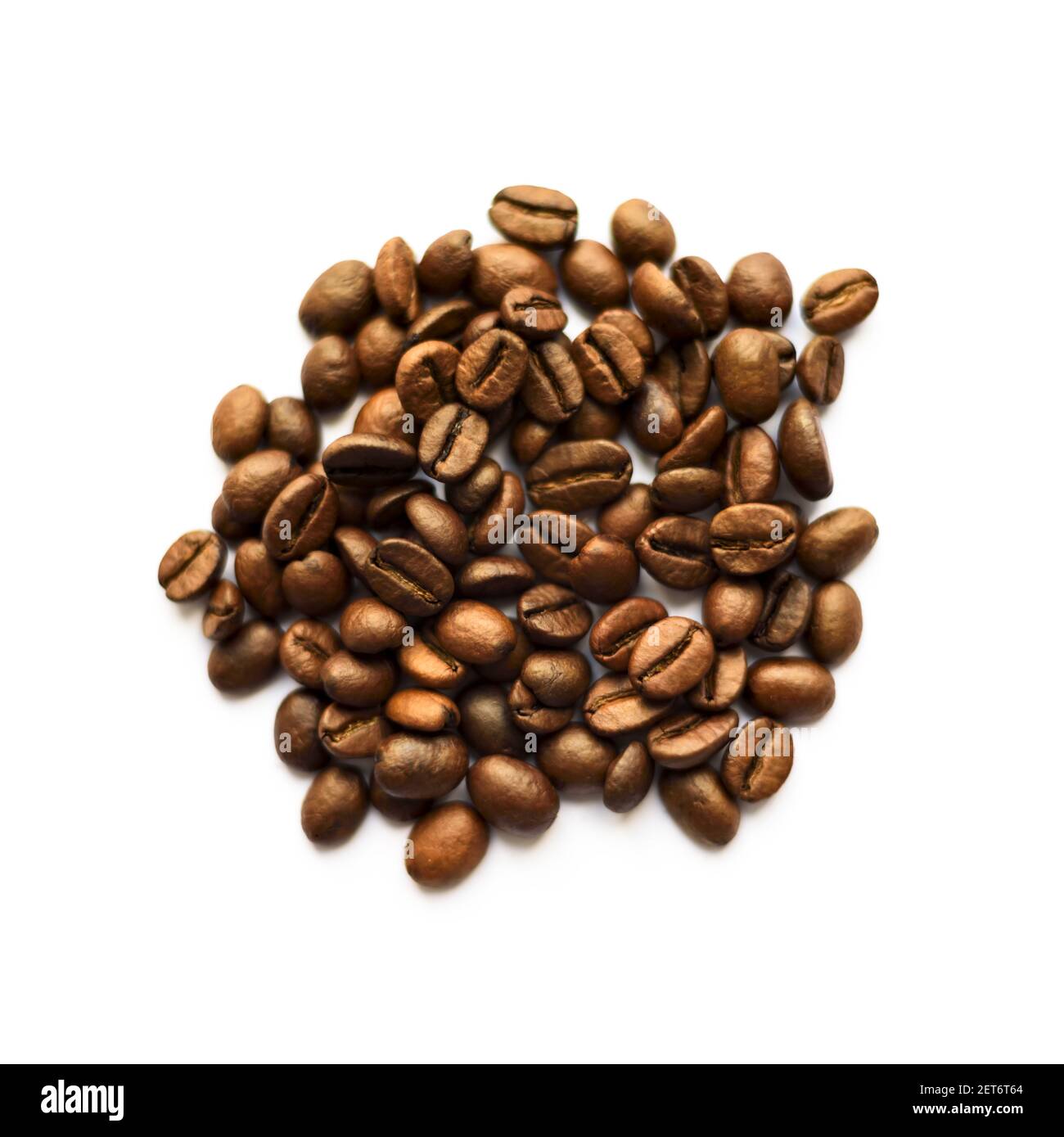 Many coffee beans isolated on white background Stock Photo Alamy