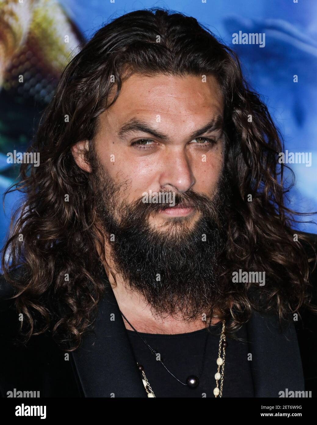 Jason Momoa Attending The Aquaman Premiere Held At Cineworld In Leicester Square London Stock Photo Alamy