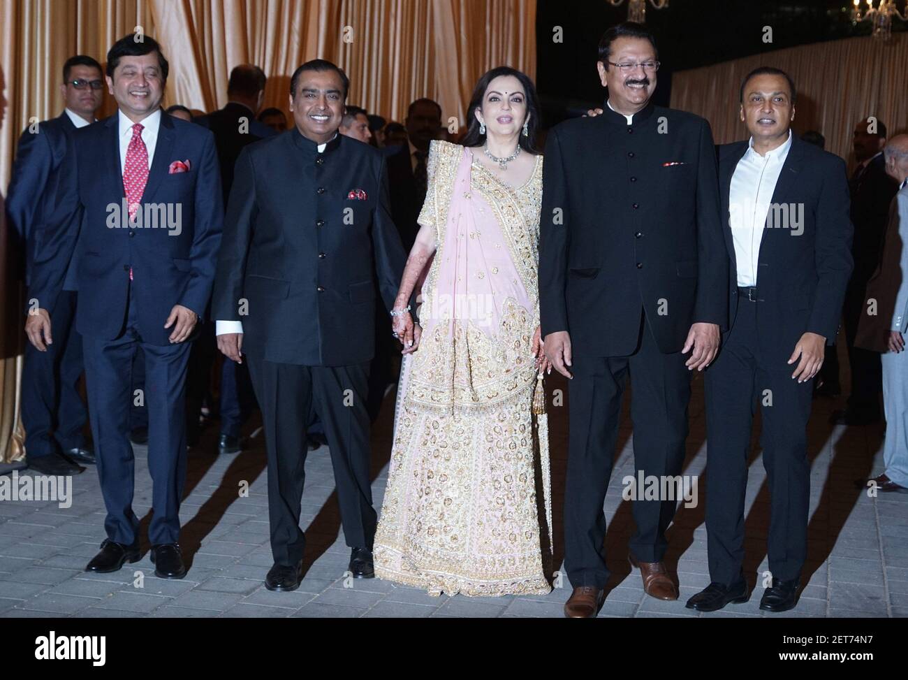 Anant Ambani and Radhika Merchant's Mameru ceremony: A family affair, image size:1300x973