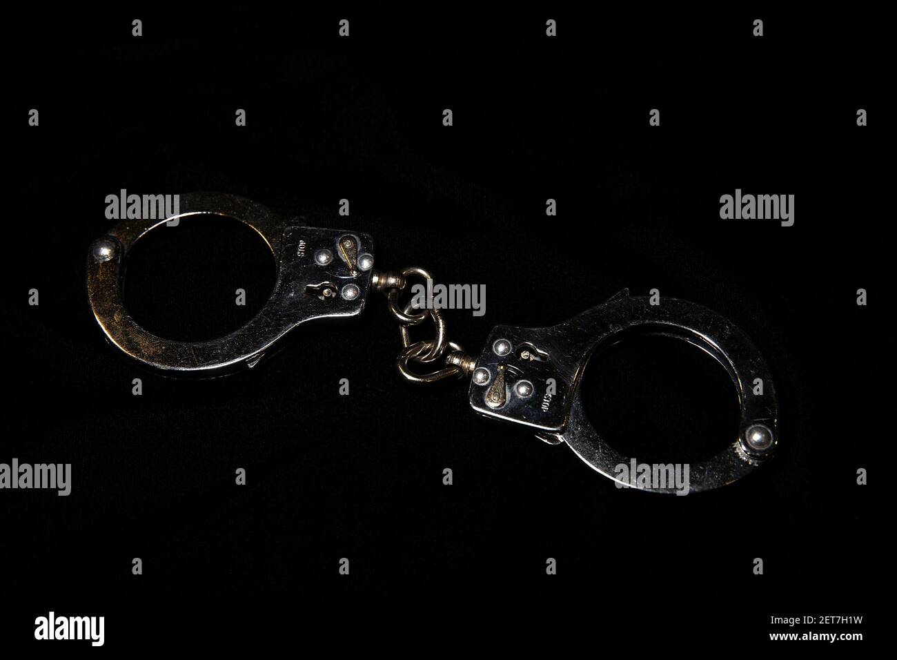 A pair of handcuffs was part of the evidence used in the 1980 trial for ...