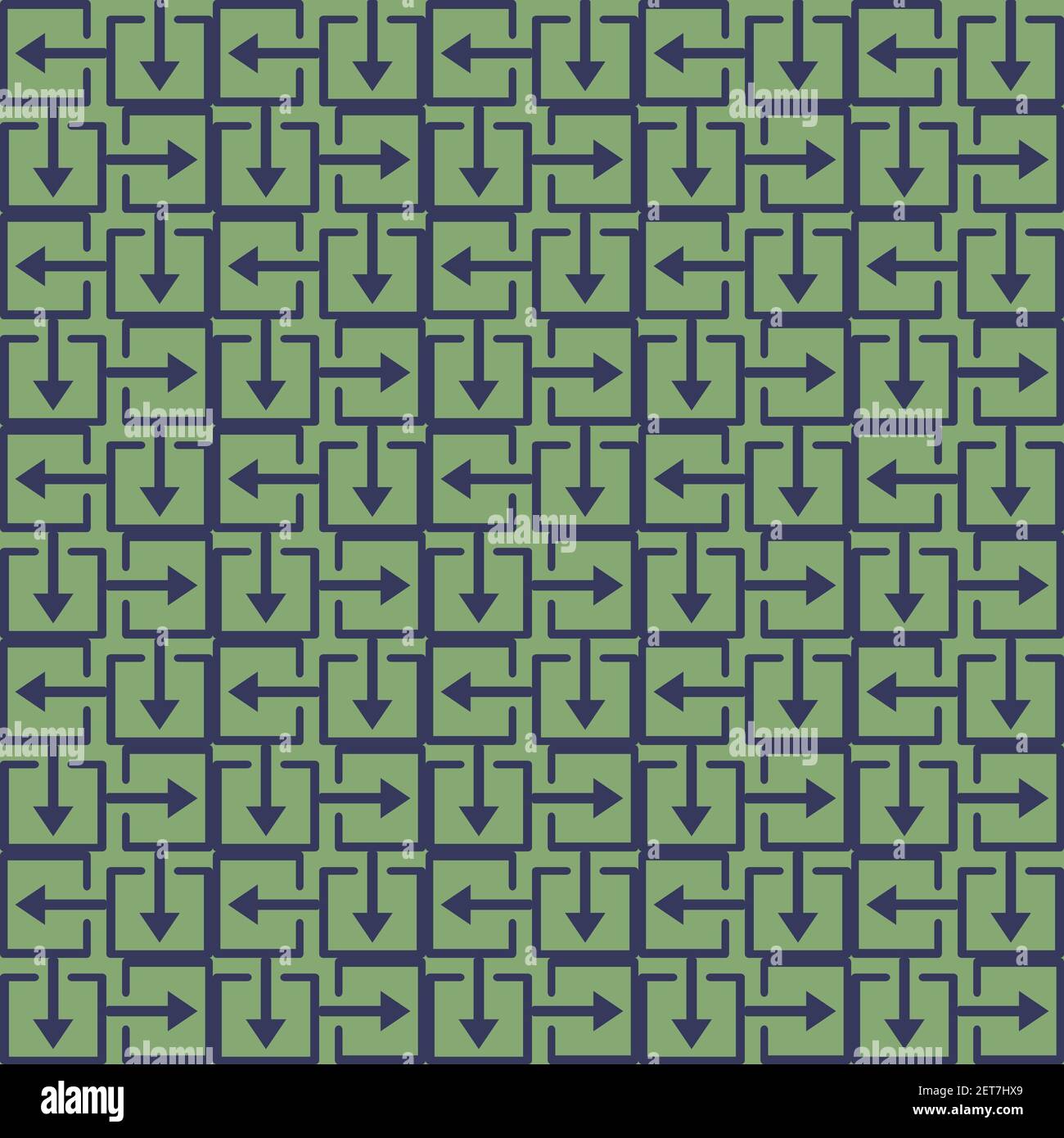 Geometric decorative seamless pattern. Stock Vector