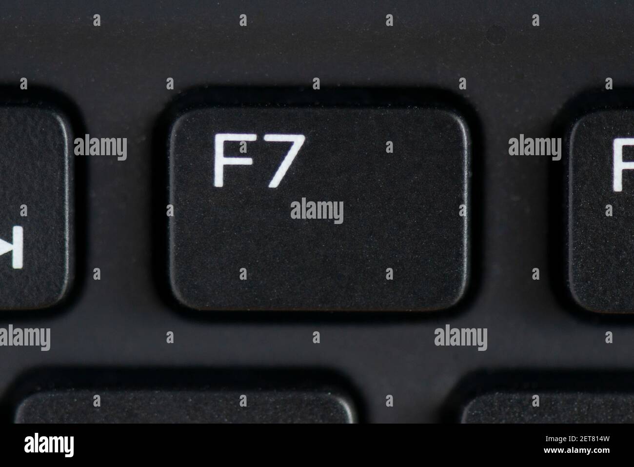 F7 key on a laptop Stock Photo - Alamy