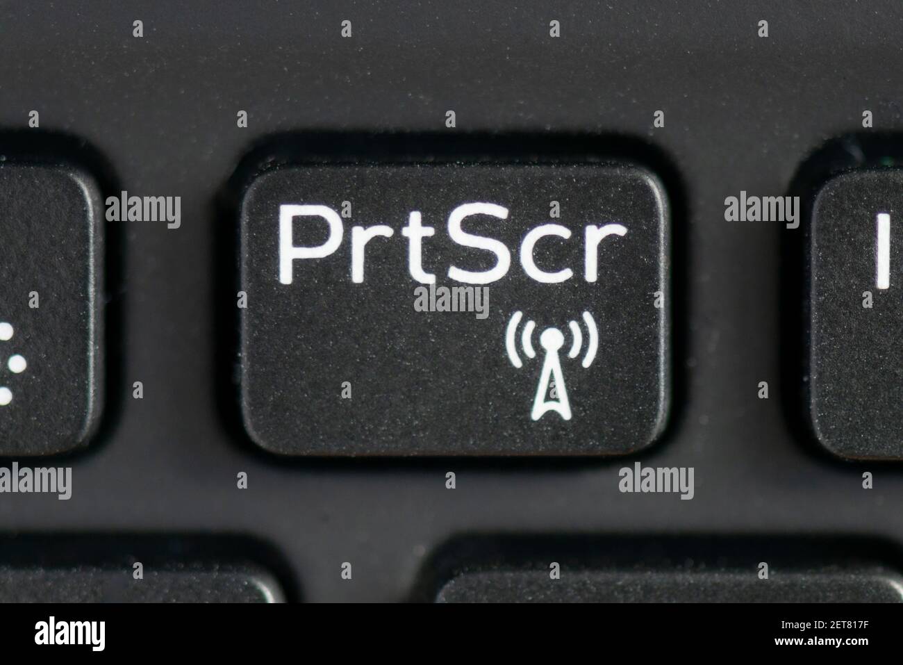 Print screen key on a laptop Stock Photo Alamy