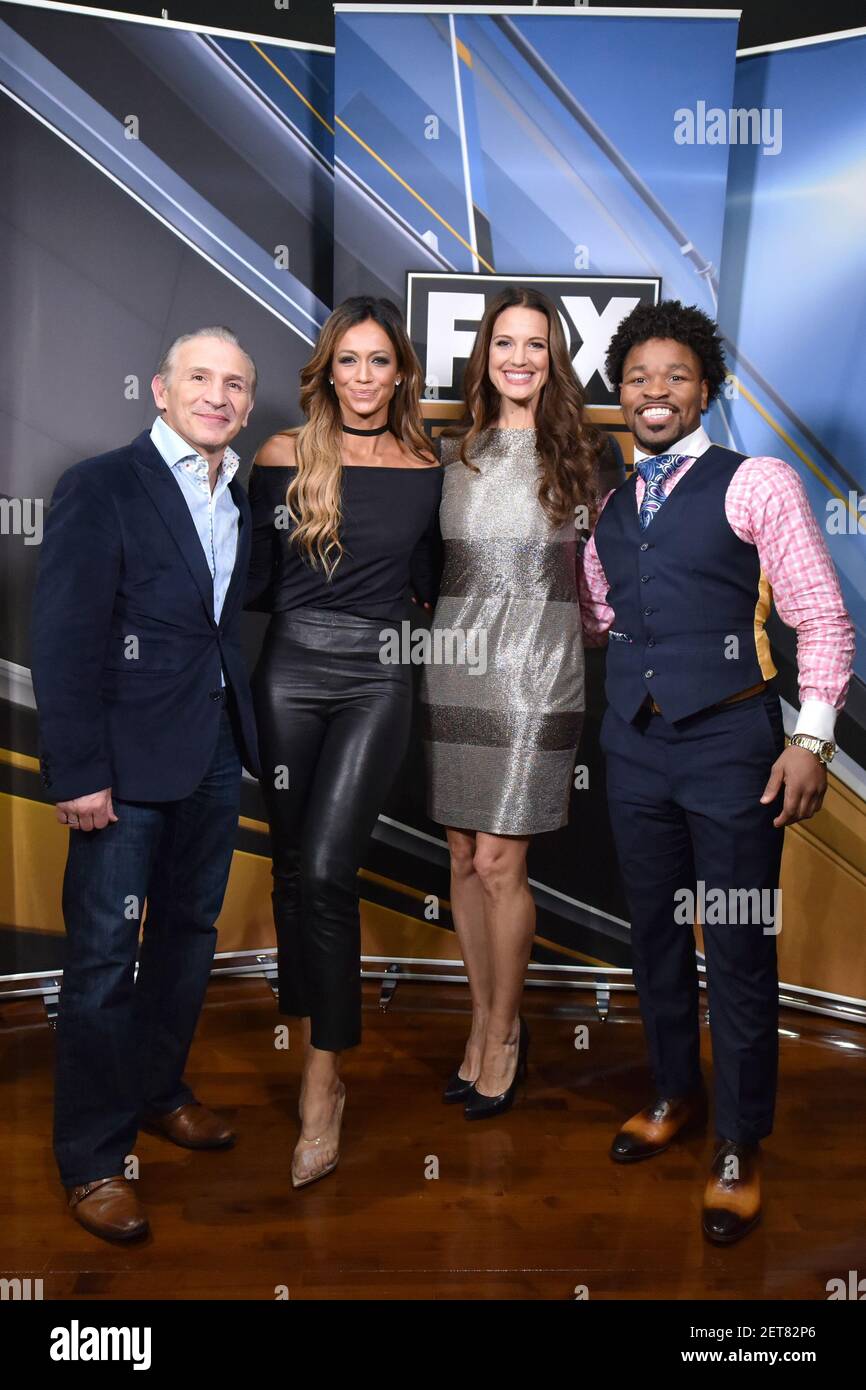 BROOKLYN, NY DECEMBER 21 Sports broadcast commentators Ray Mancini