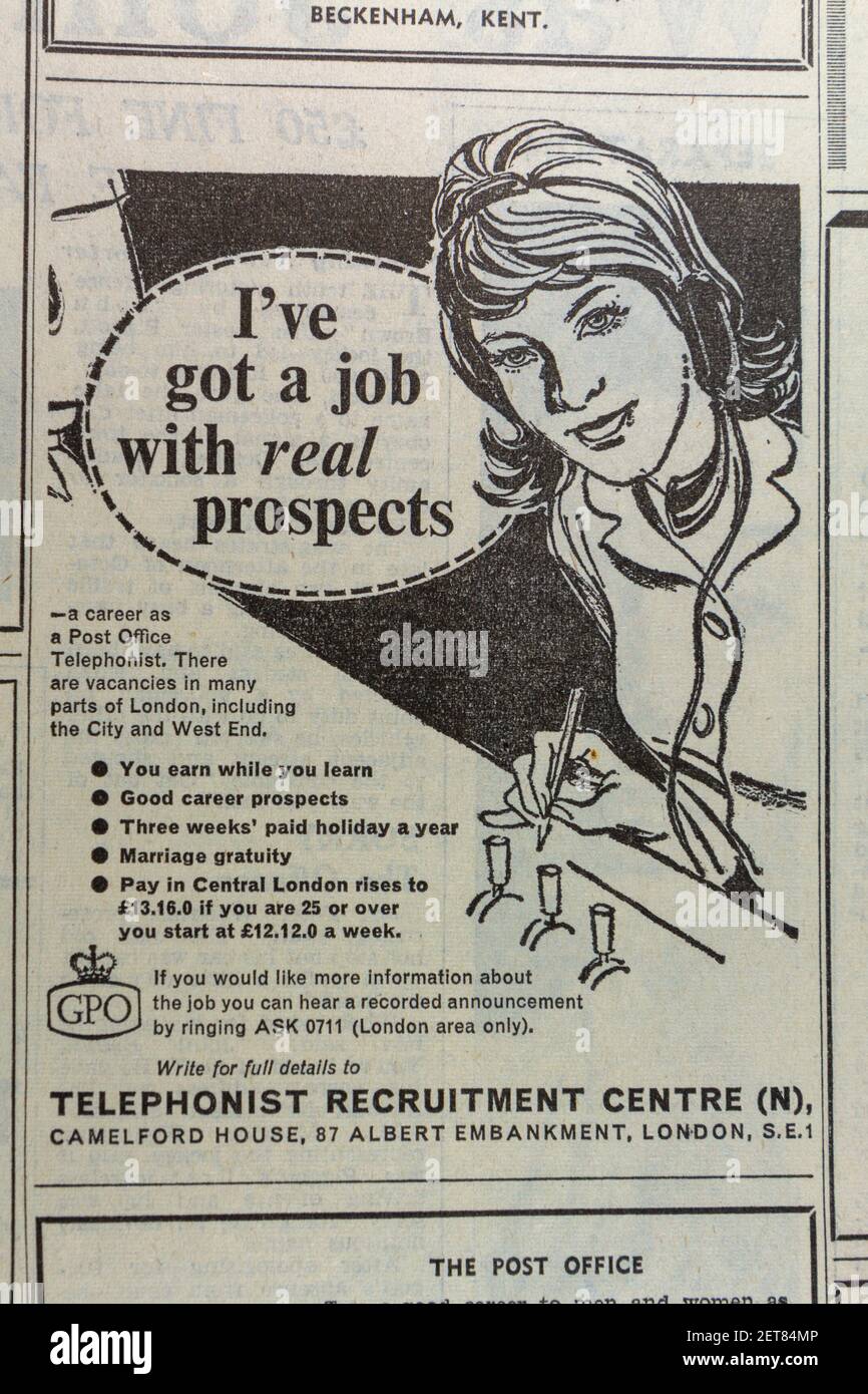 Job Advertisement Newspaper
