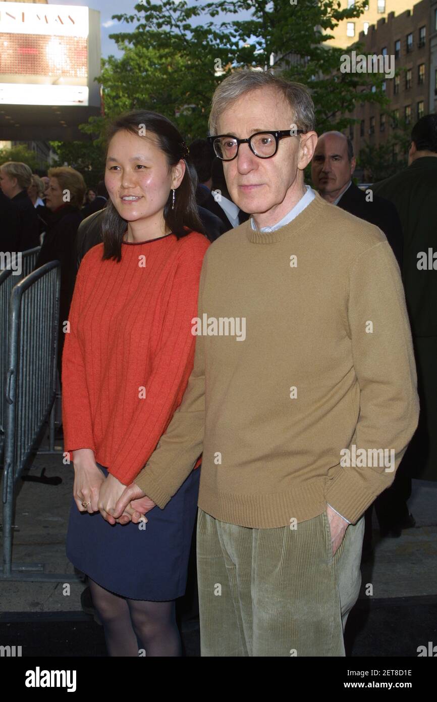 Woody Allen and Soon Yi Previn attend the premiere of Woody Allen's new ...
