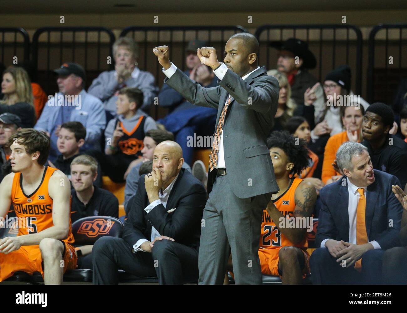 December 29, 2018 Oklahoma State Head Coach Mike Boynton, Jr