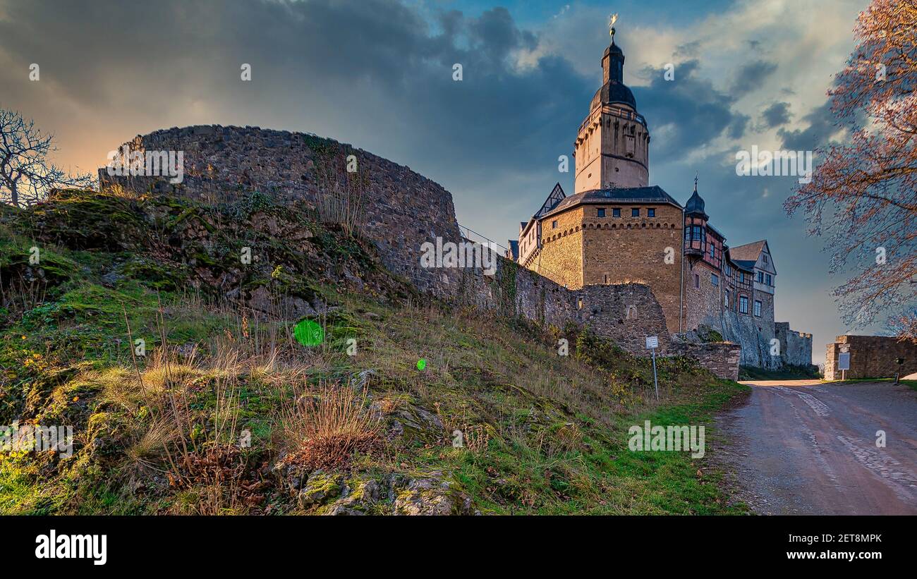 The Falkenstein Castle in Falkenstein, Germany Stock Photo Alamy