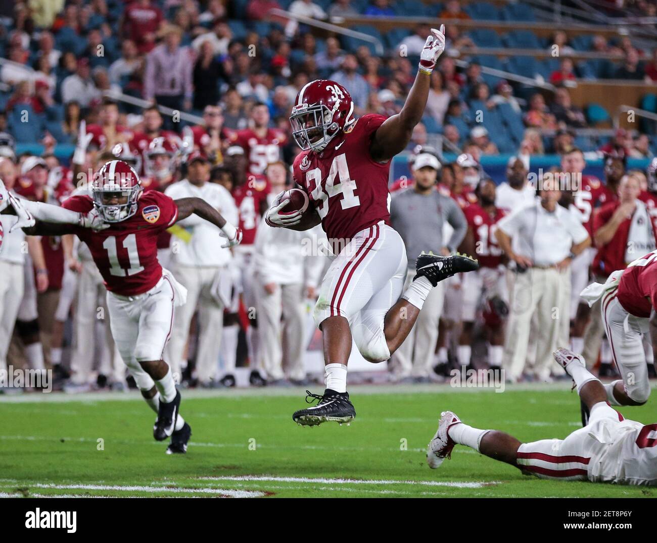 December 29, 2018: Alabama Crimson Tide running back Brian Robinson Jr ...