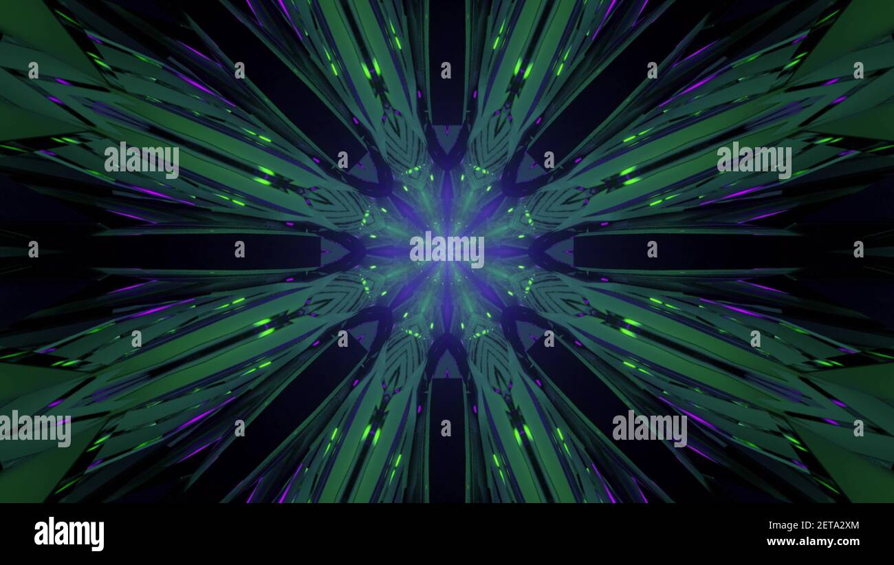 Pattern Rdiating Background An abstract digital illustration background with a green radiating ...