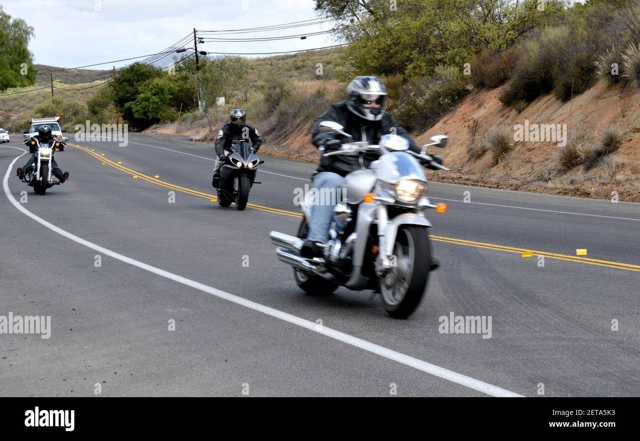 Peleliu promotes rider safety 140520 Stock Photo Alamy
