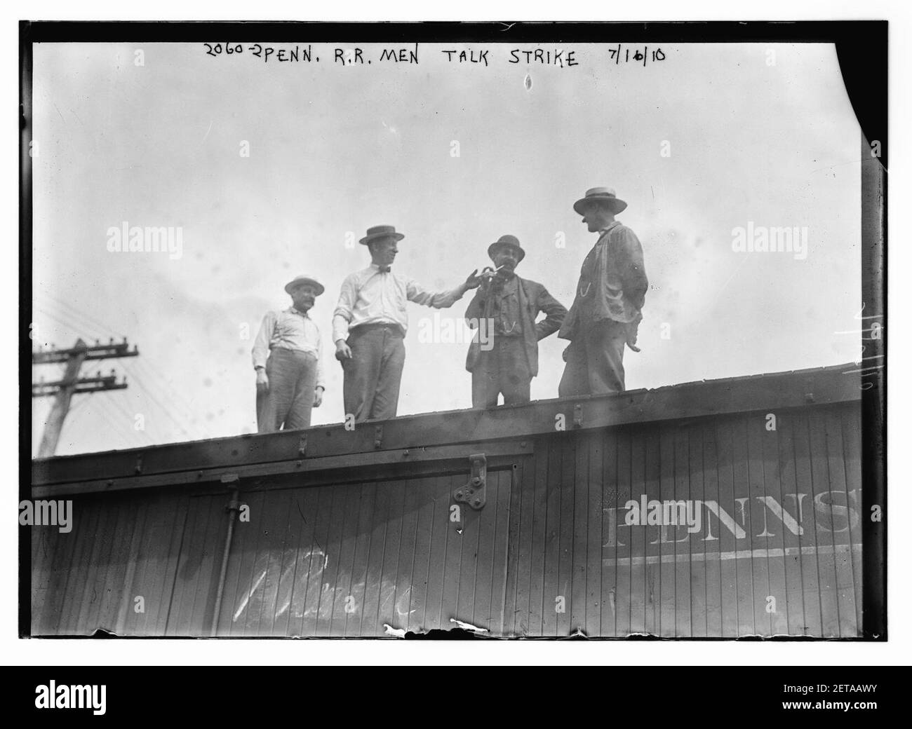 Strike railroad Black and White Stock Photos & Images - Alamy