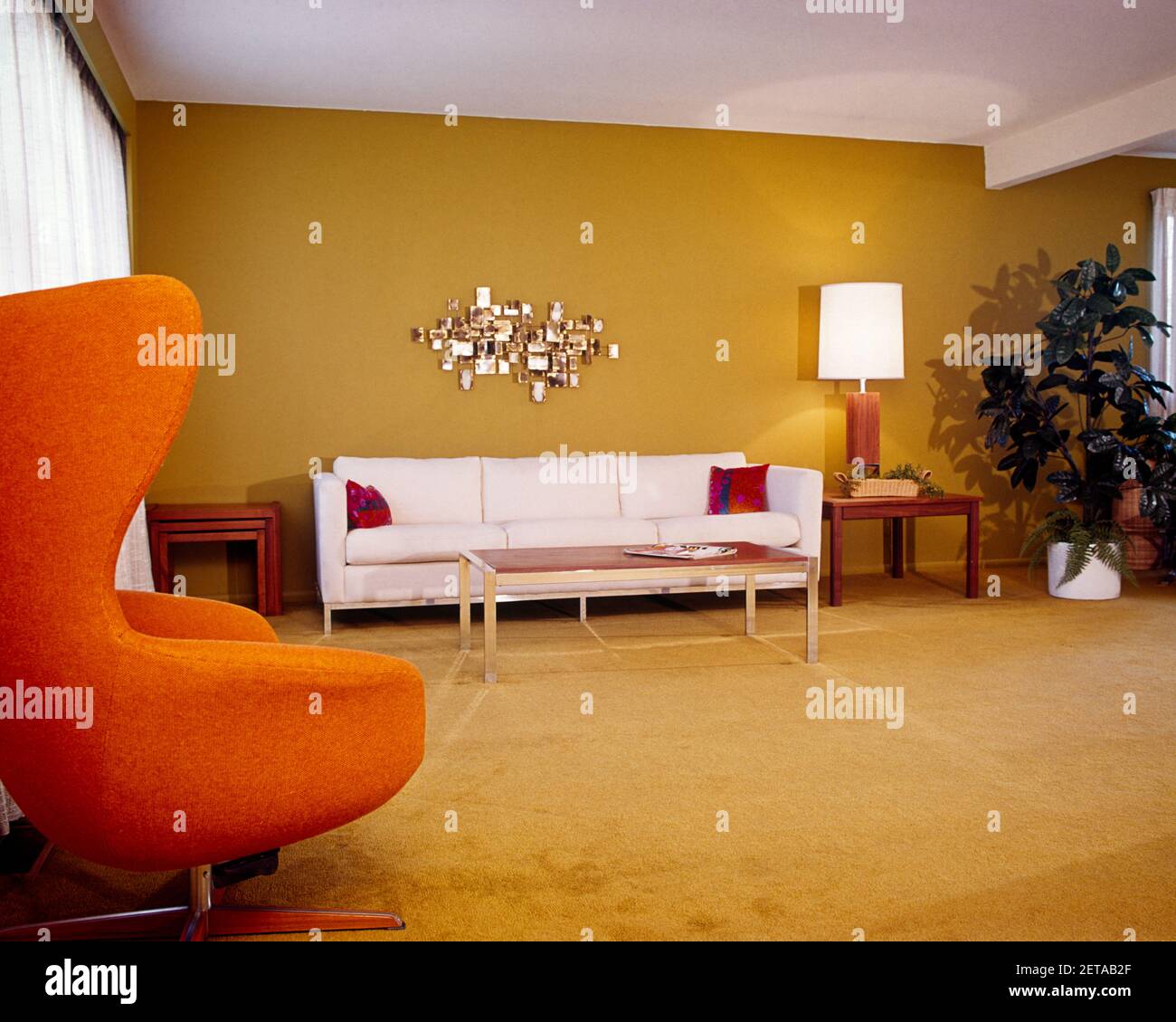 White house interior decoration 1960s hi-res stock photography and ...