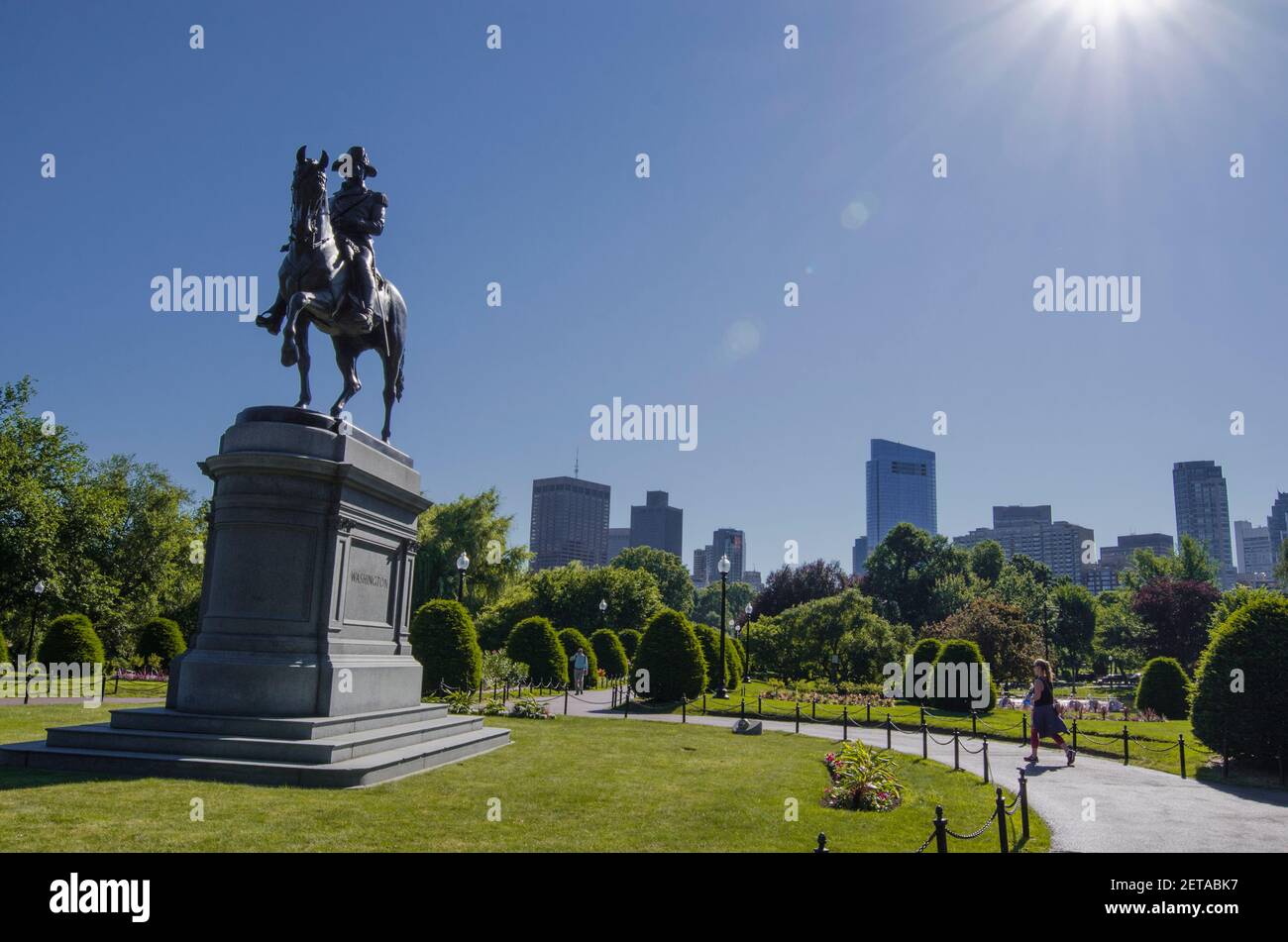Washington Statue, Boston Public Garden, Boston, Massachusetts