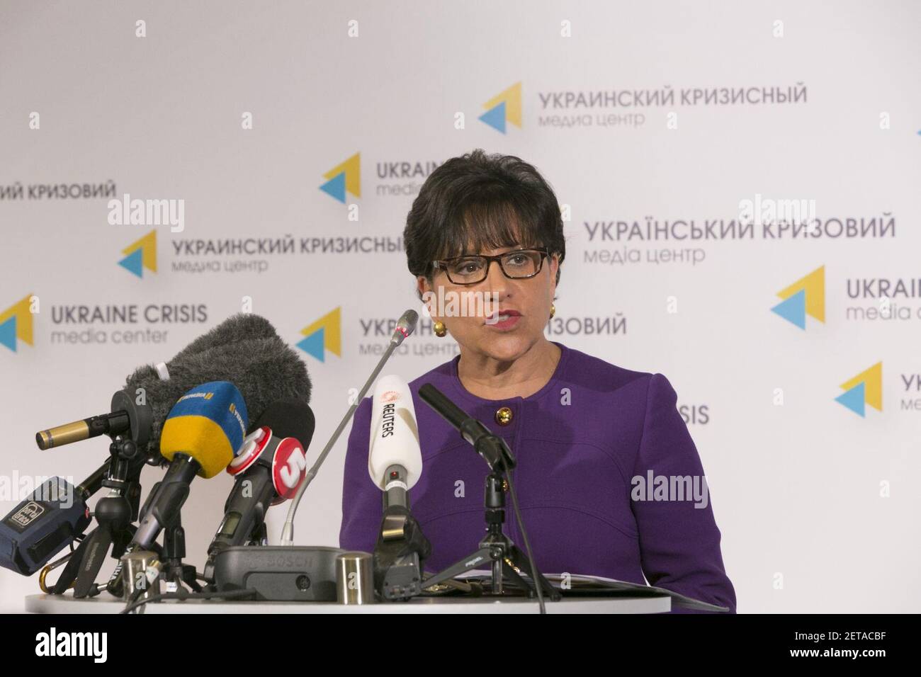 Penny Pritzker, United States Secretary of Commerce, Kyiv, Ukraine, Sept. 26-27, 2014 (15368358056). Stock Photo