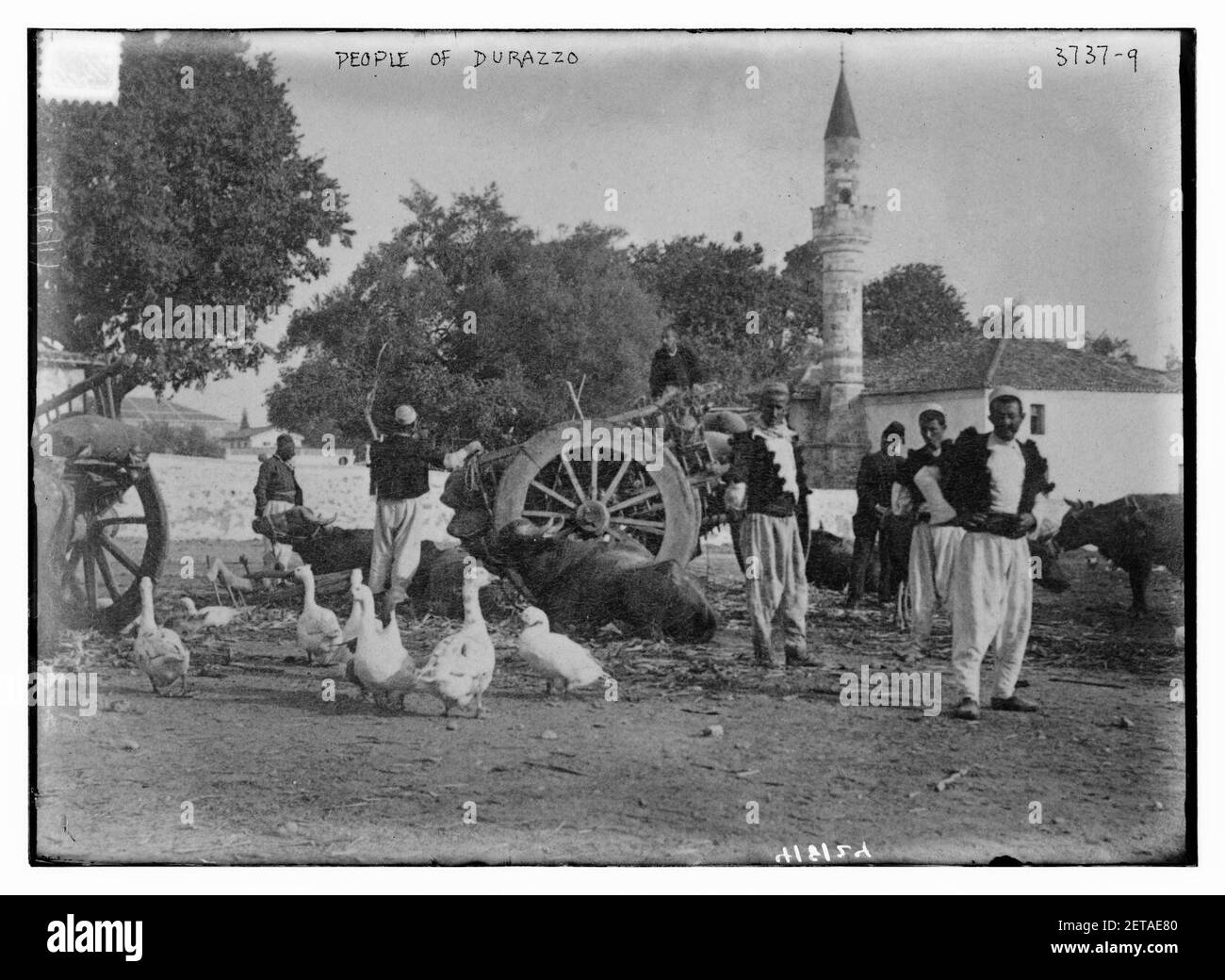 People of Durazzo Stock Photo Alamy
