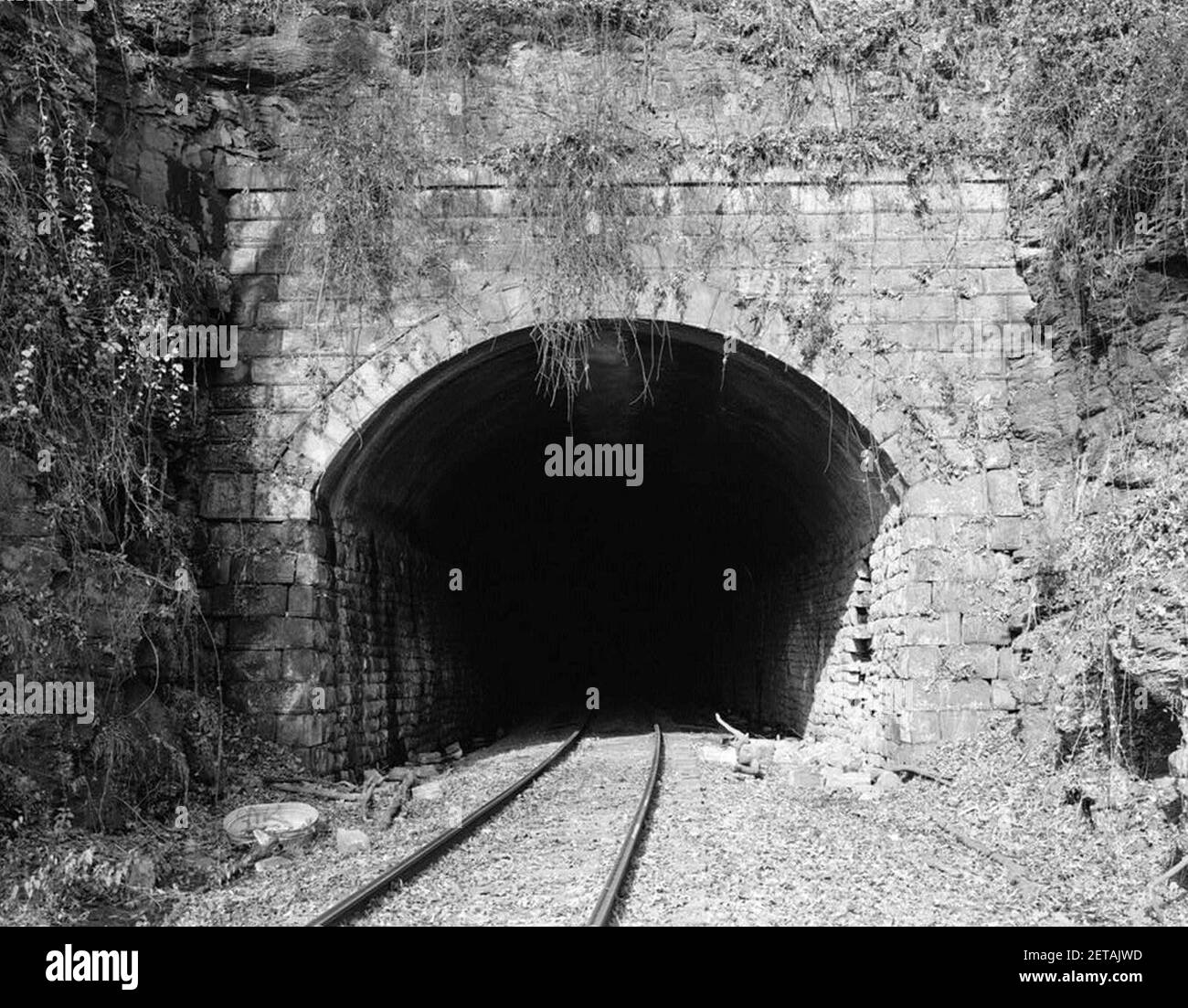 Perkasie Tunnel HAER PA1 Stock Photo Alamy