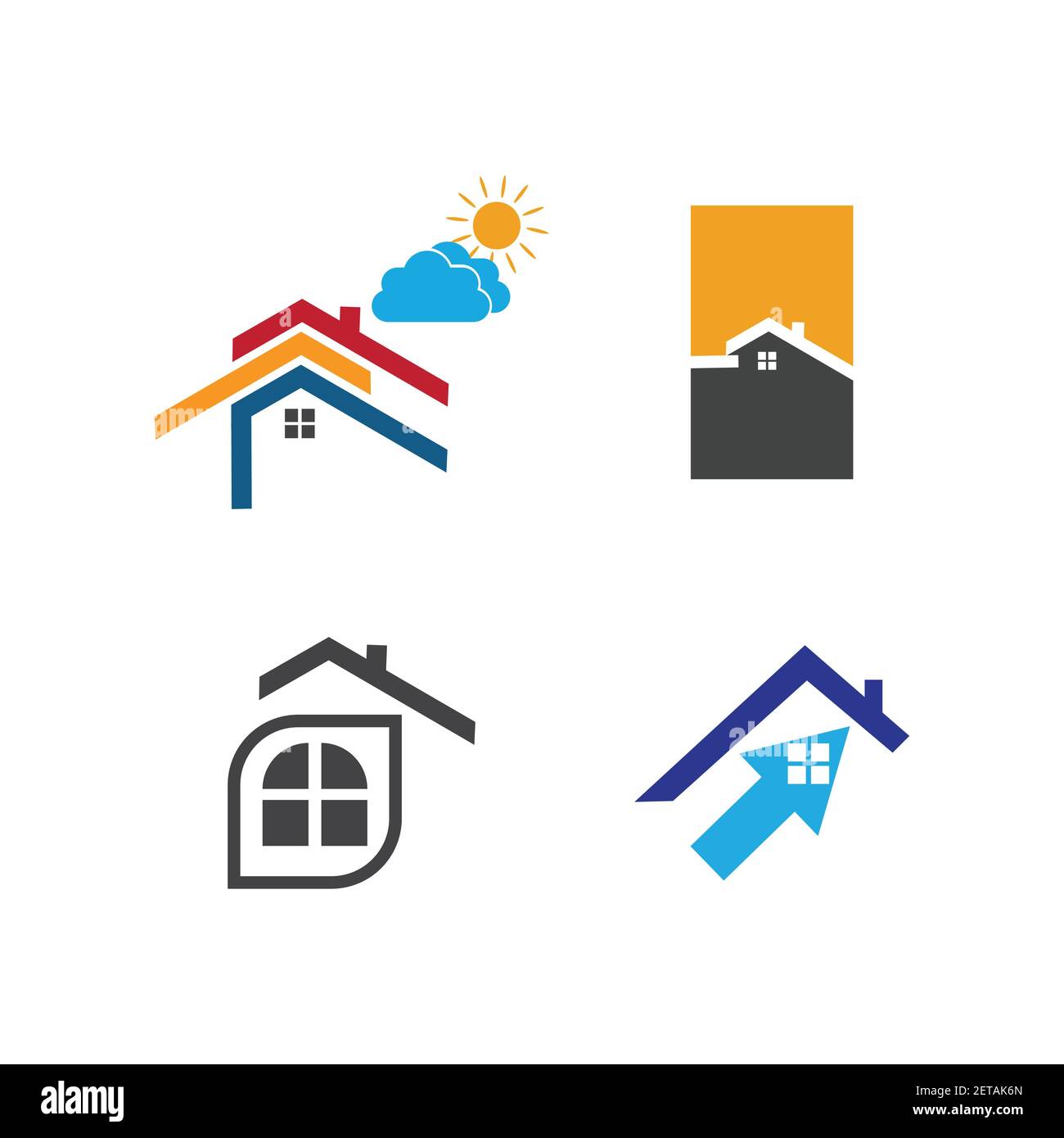 House logo vector illustration design Stock Vector Image & Art - Alamy