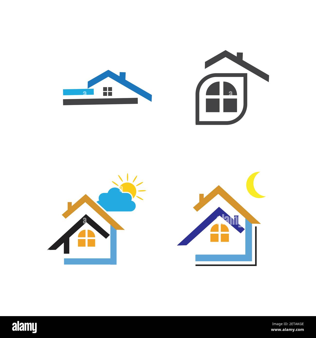 House logo vector illustration design Stock Vector Image & Art - Alamy