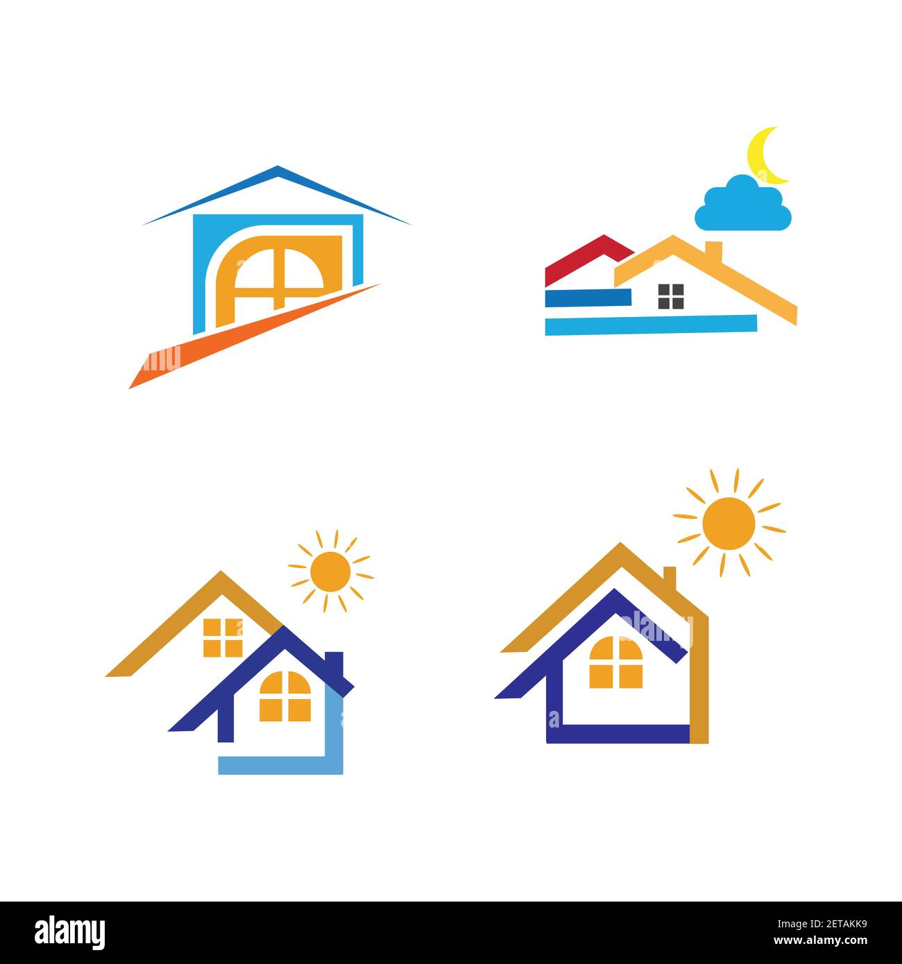 House logo vector illustration design Stock Vector Image & Art - Alamy
