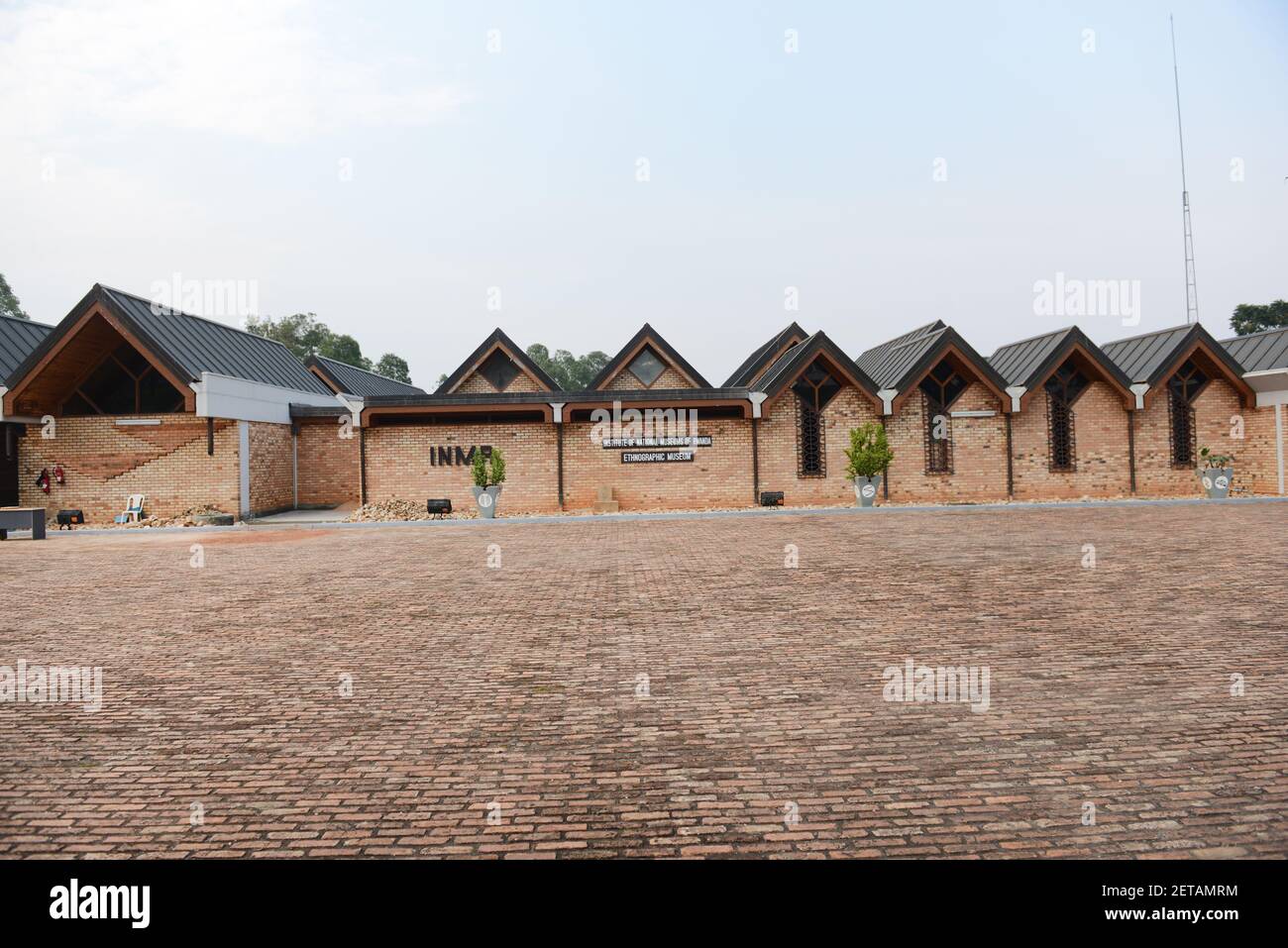 The Ethnographic museum in Huye, Rwanda. Stock Photo