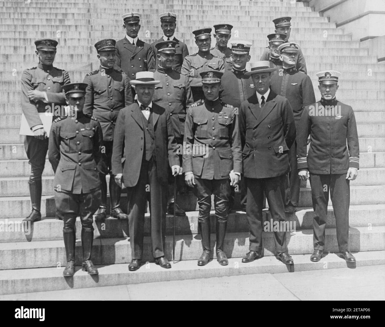 Personnel of NC Crews, 30 June 1919. Stock Photo