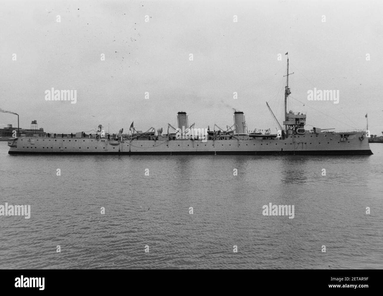 Peruvian cruiser Almirante Grau NH 45414. Stock Photo