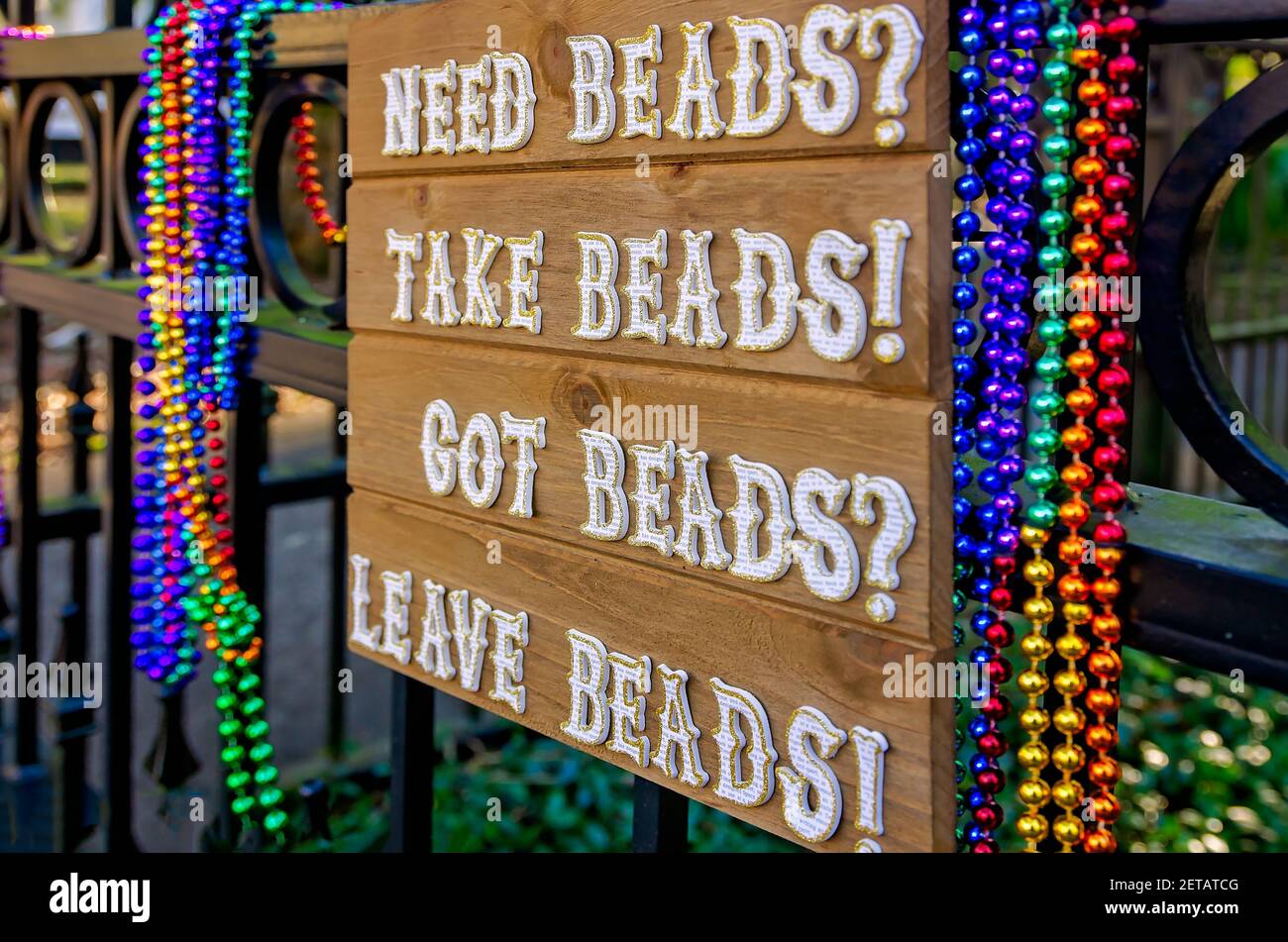 Mardi gras beads hires stock photography and images Alamy