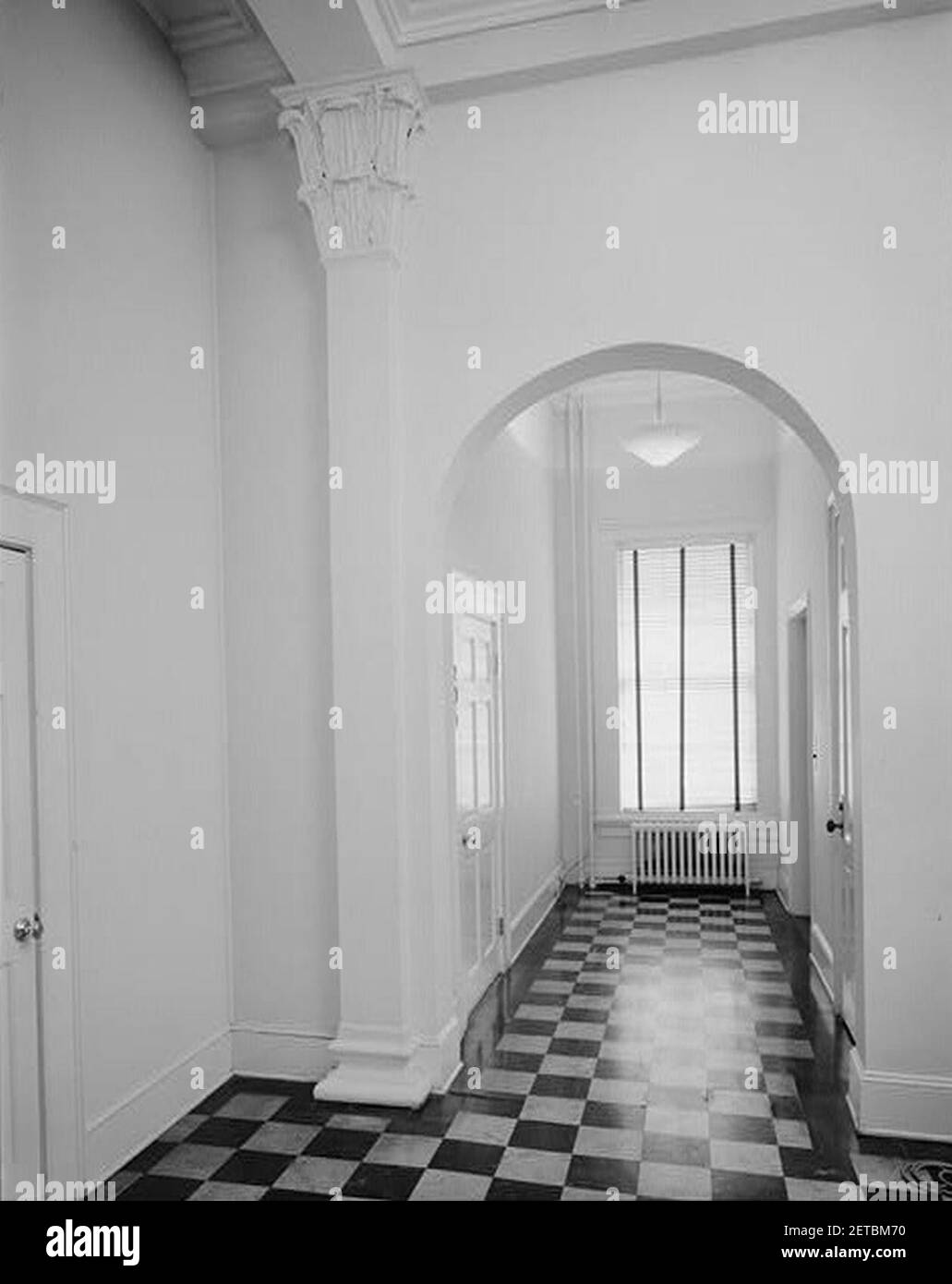 Petersburg, VA Custom House & Post Office, interior2 Stock Photo Alamy