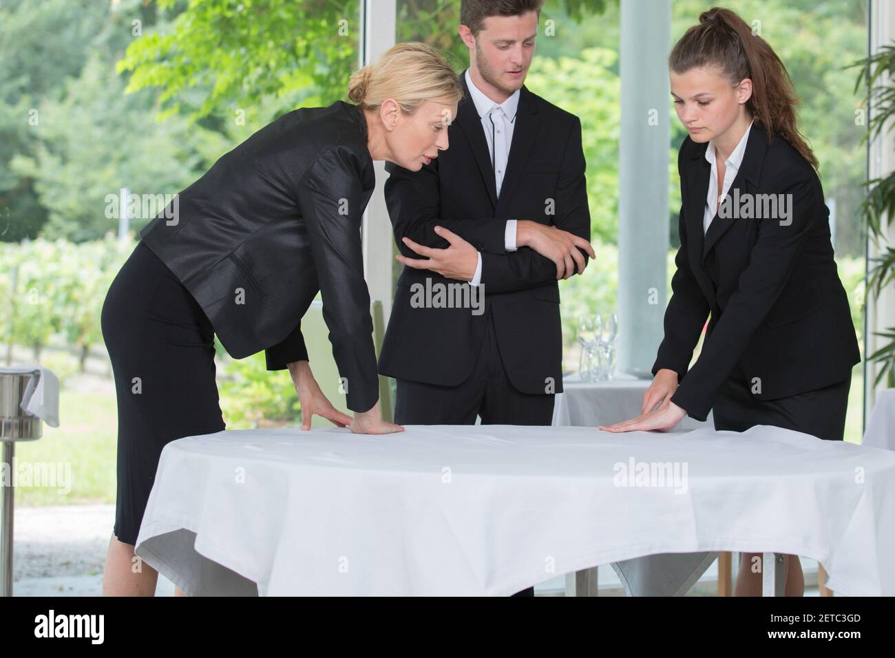 Hotel staff training hires stock photography and images Alamy