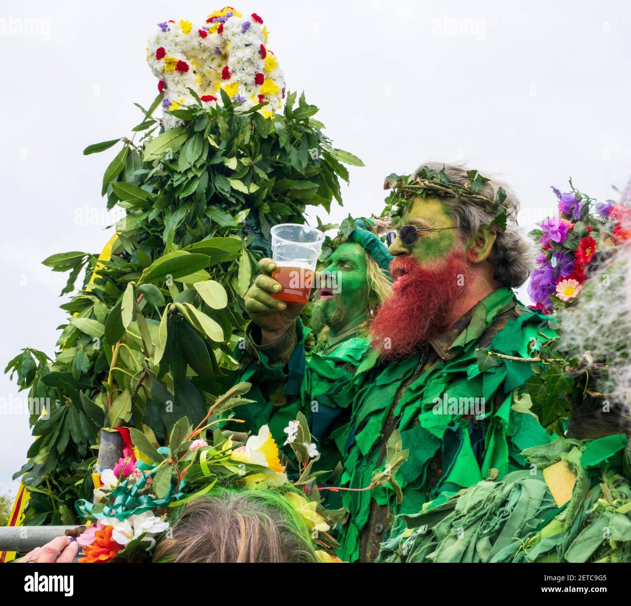 Jack-in-the-Green Festival, Hastings, East Sussex, UK Stock Photo