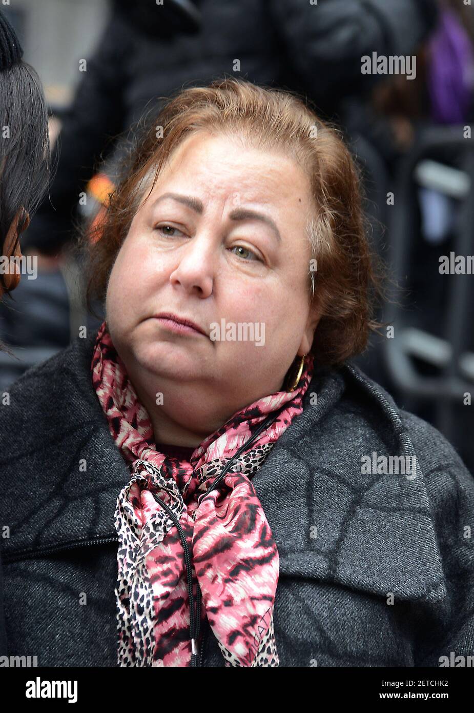 attends the Women's March on New York City on January 21, 2017 in New ...