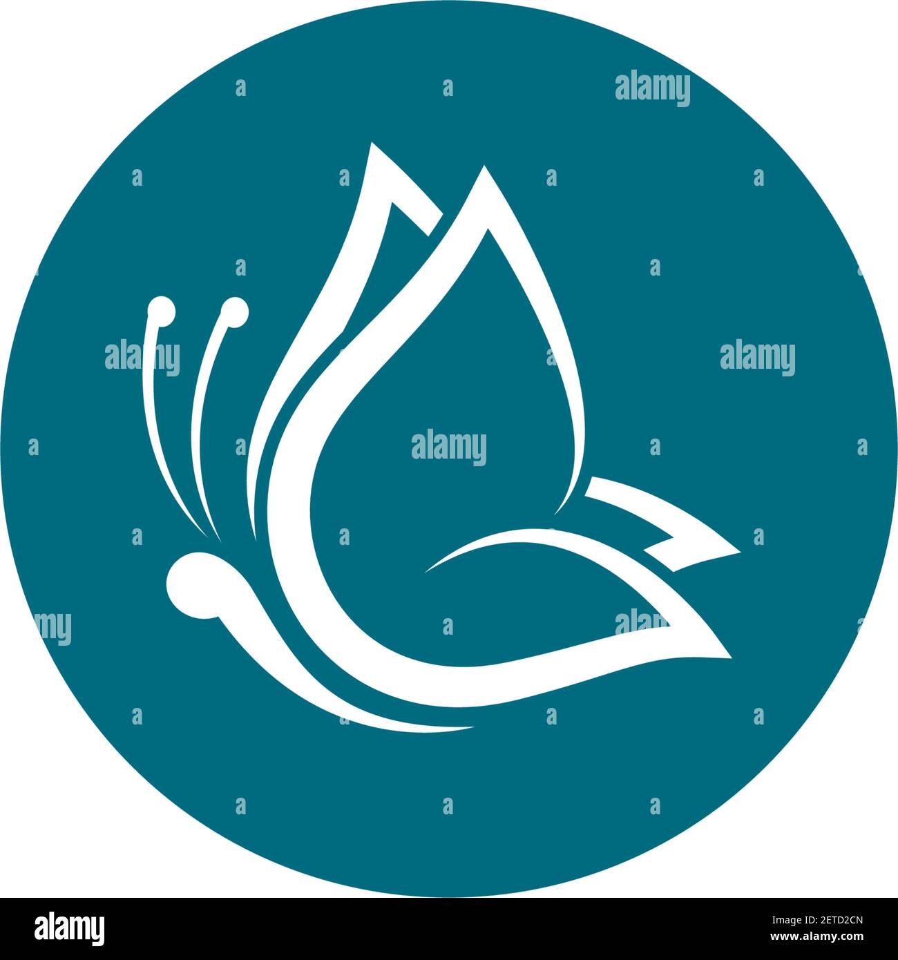 Butterfly logo template vector icon illustration design Stock Vector ...