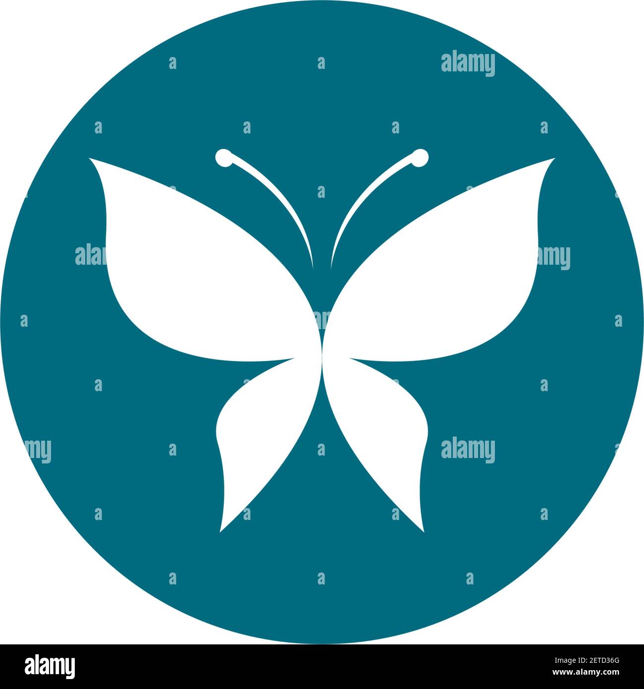 Butterfly logo template vector icon illustration design Stock Vector ...
