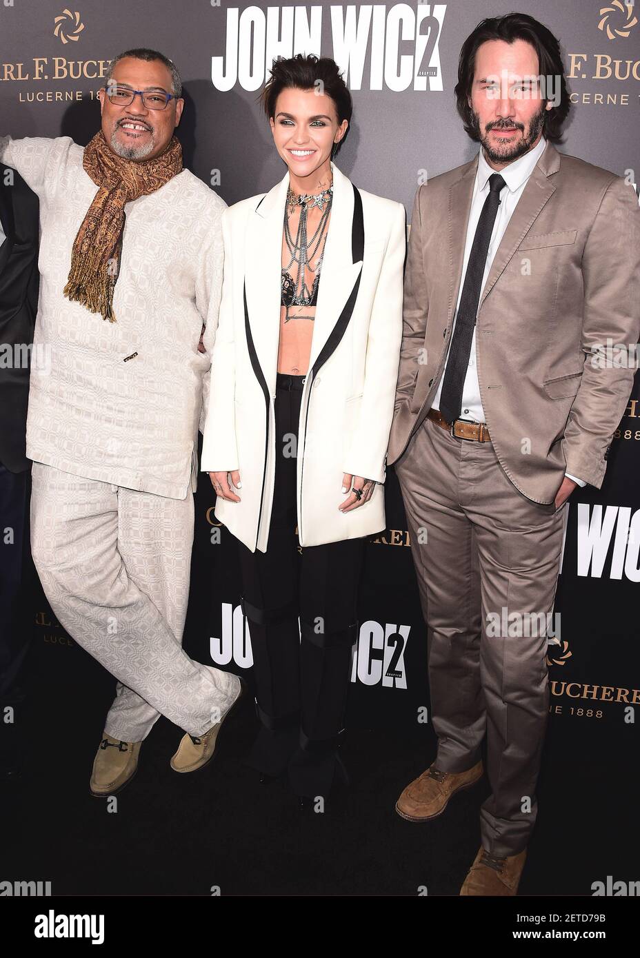 John Wick: Chapter 4 on X: Keanu Reeves, Laurence Fishburne, @RubyRose,  @Common, and the cast and filmmakers attend the #JohnWick2 premiere!   / X