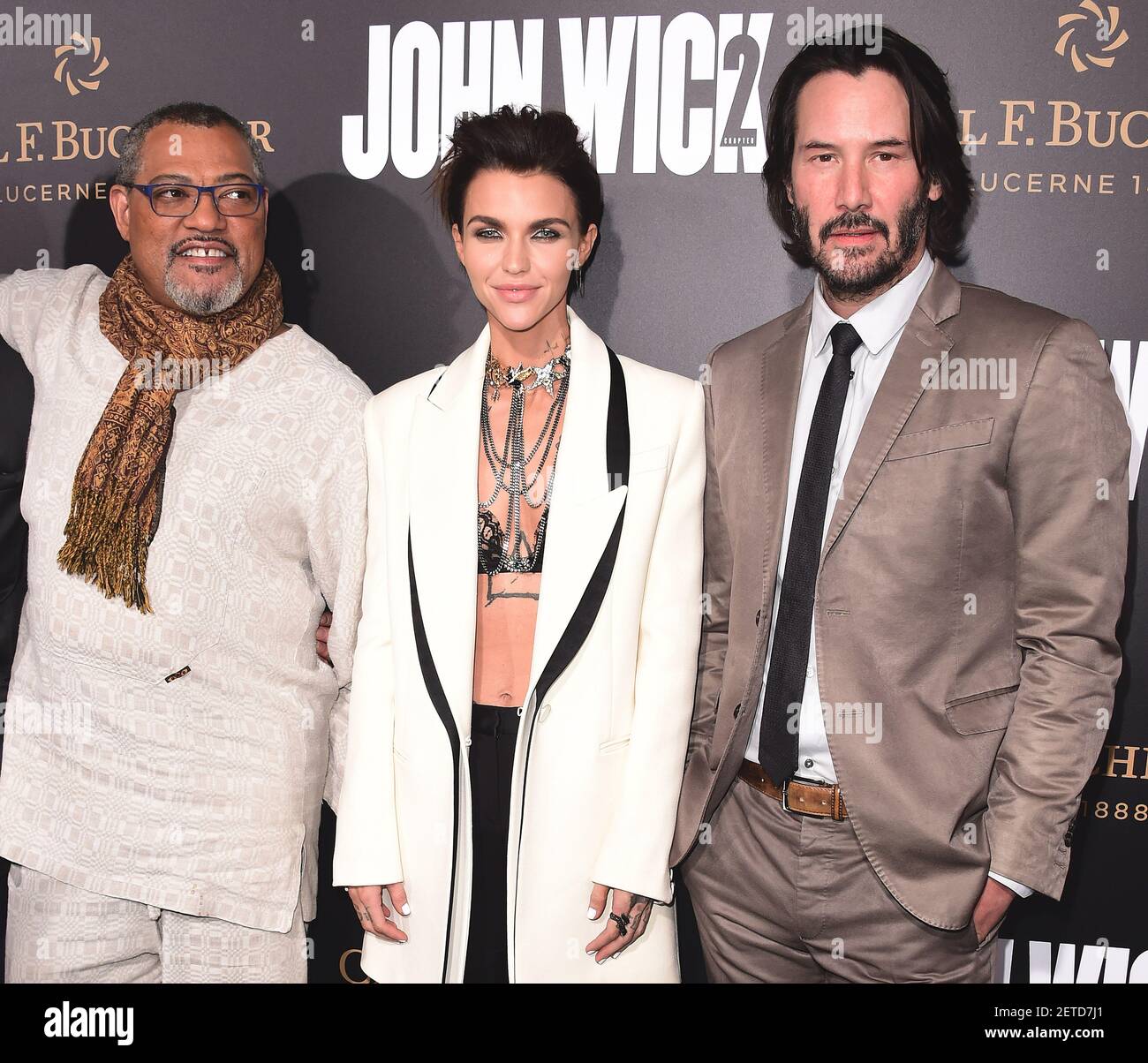 John Wick: Chapter 4 on X: Keanu Reeves, Laurence Fishburne, @RubyRose,  @Common, and the cast and filmmakers attend the #JohnWick2 premiere!   / X