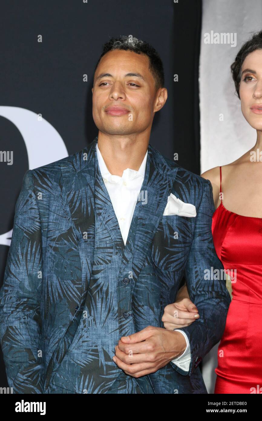 Jose James at the "Fifty Shades Darker" World Premiere at the Theater at the Ace Hotel in Los