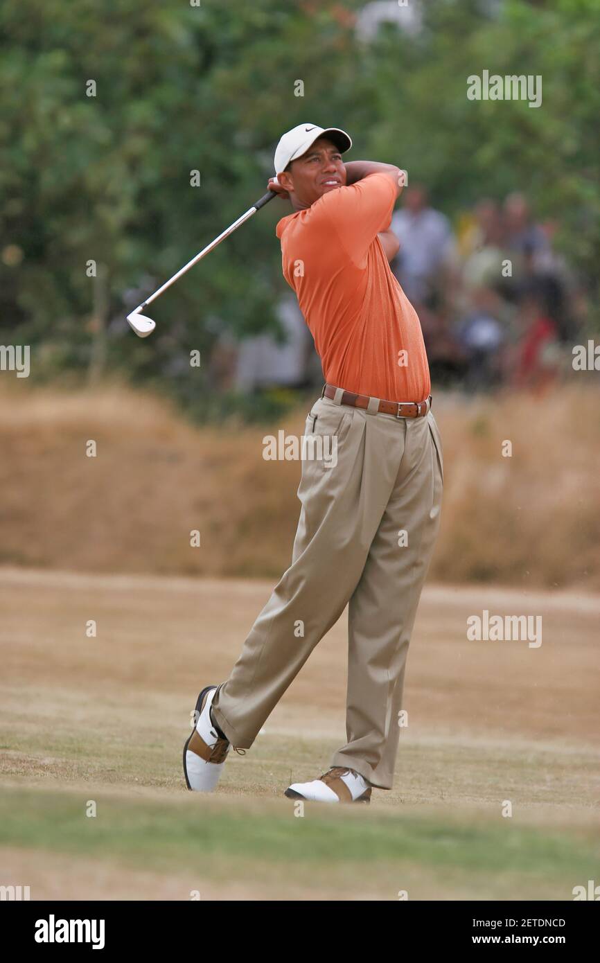 Tiger woods open championship 2006 hires stock photography and images