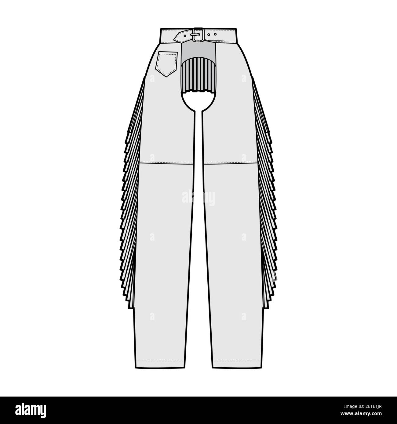 Pants of Cowboy Vector Icon.Cartoon Vector Icon Isolated on White  Background Pants of Cowboy. Stock Vector - Illustration of apparel,  background: 176517969