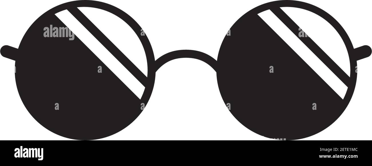 Glasses logo icon illustration Stock Vector Image & Art - Alamy