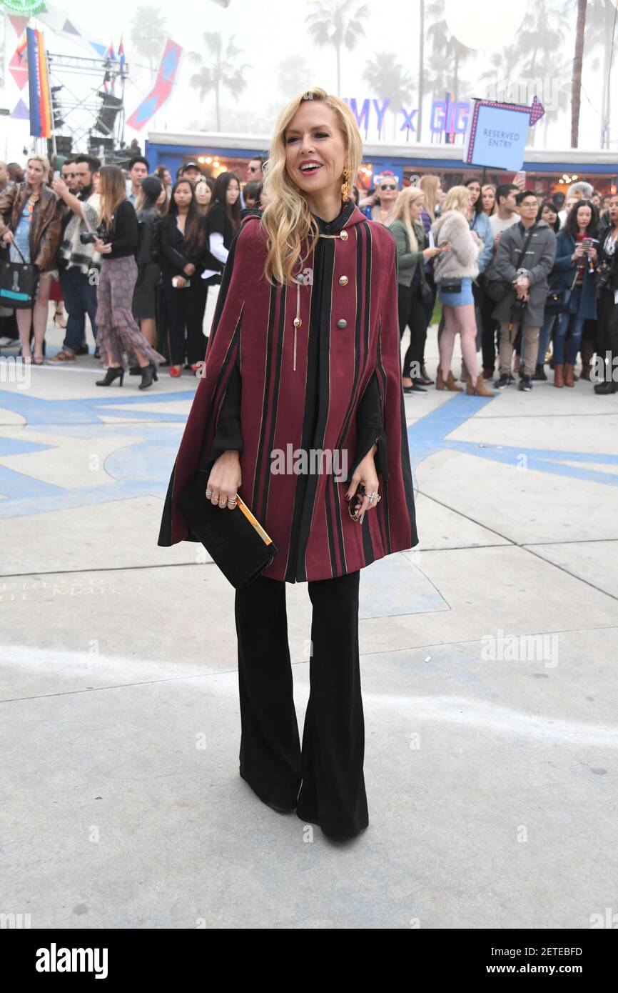 Rachel Zoe during the Tommy Hilfiger Womens Spring 2017 Collection, held on  the Venice Beach Boardwalk