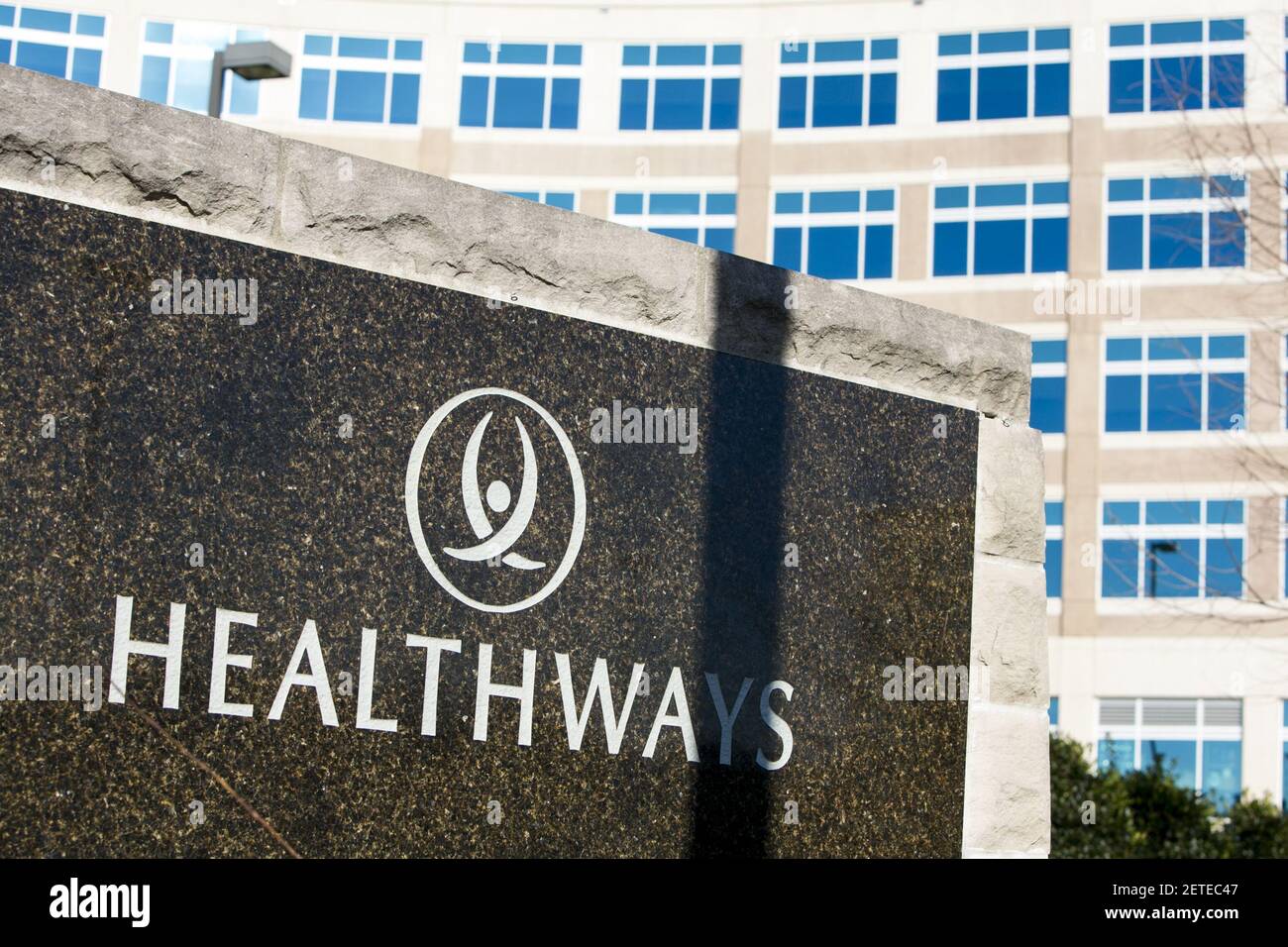 A Logo Sign Outside Of The Headquarters Of Healthways In Franklin Tennessee On February 4 17 Photo By Kristoffer Tripplaar Please Use Credit From Credit Field Stock Photo Alamy