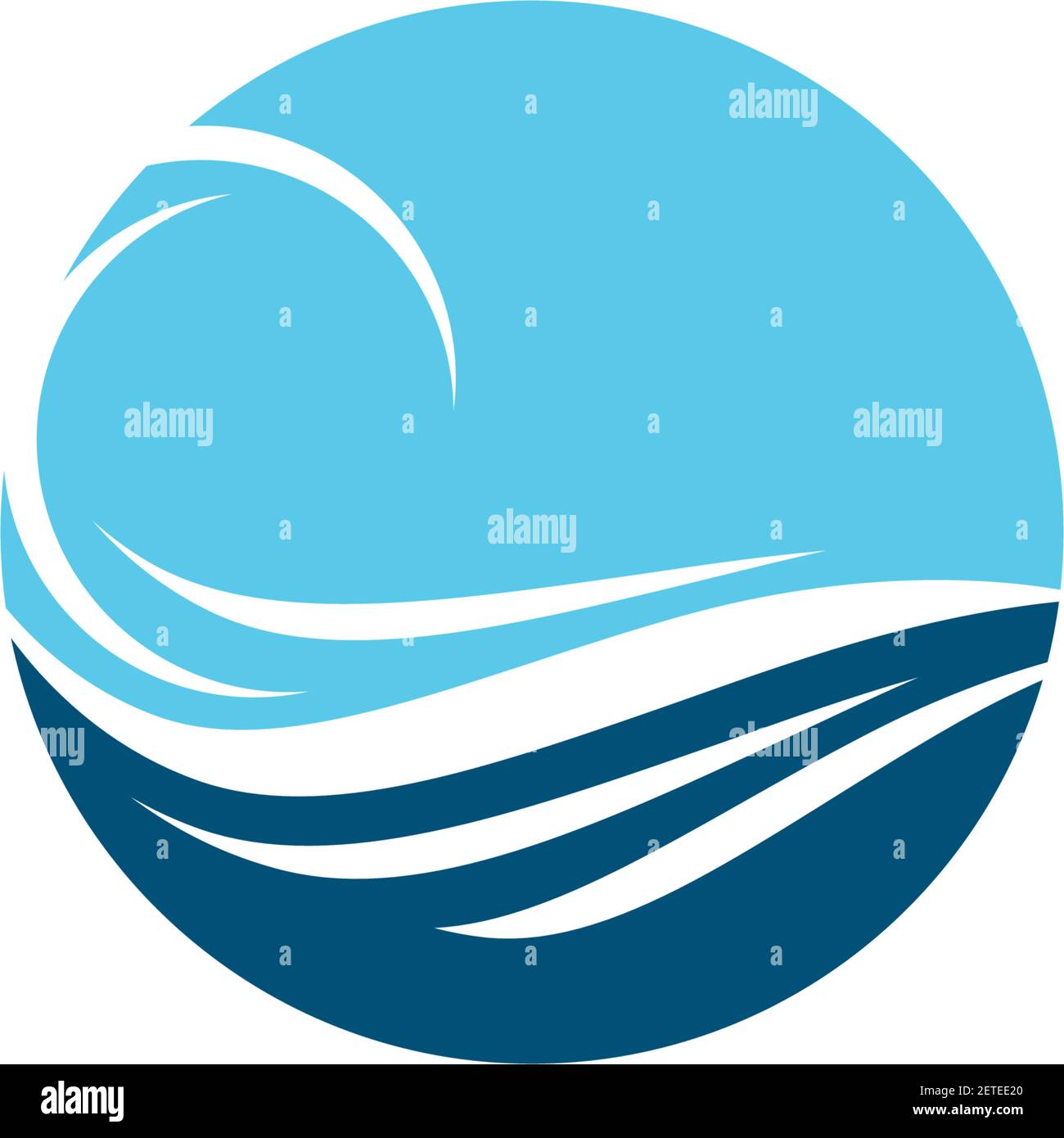 Water wave vector icon illustration Stock Vector Image & Art - Alamy