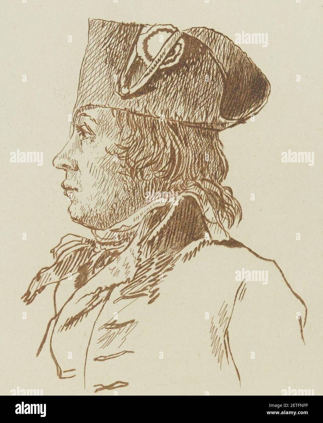 Philippe Le Bas (1762-1794). Stock Photo