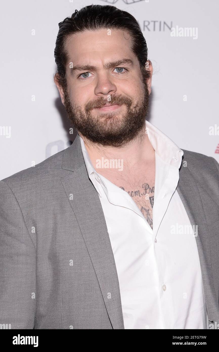 Jack Osbourne attends artist Plastic Jesus gallery opening at the